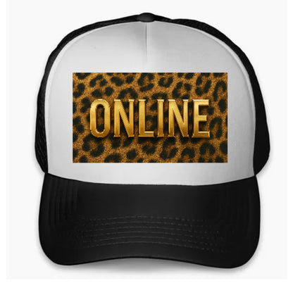 Gorra Online Leopard Gold