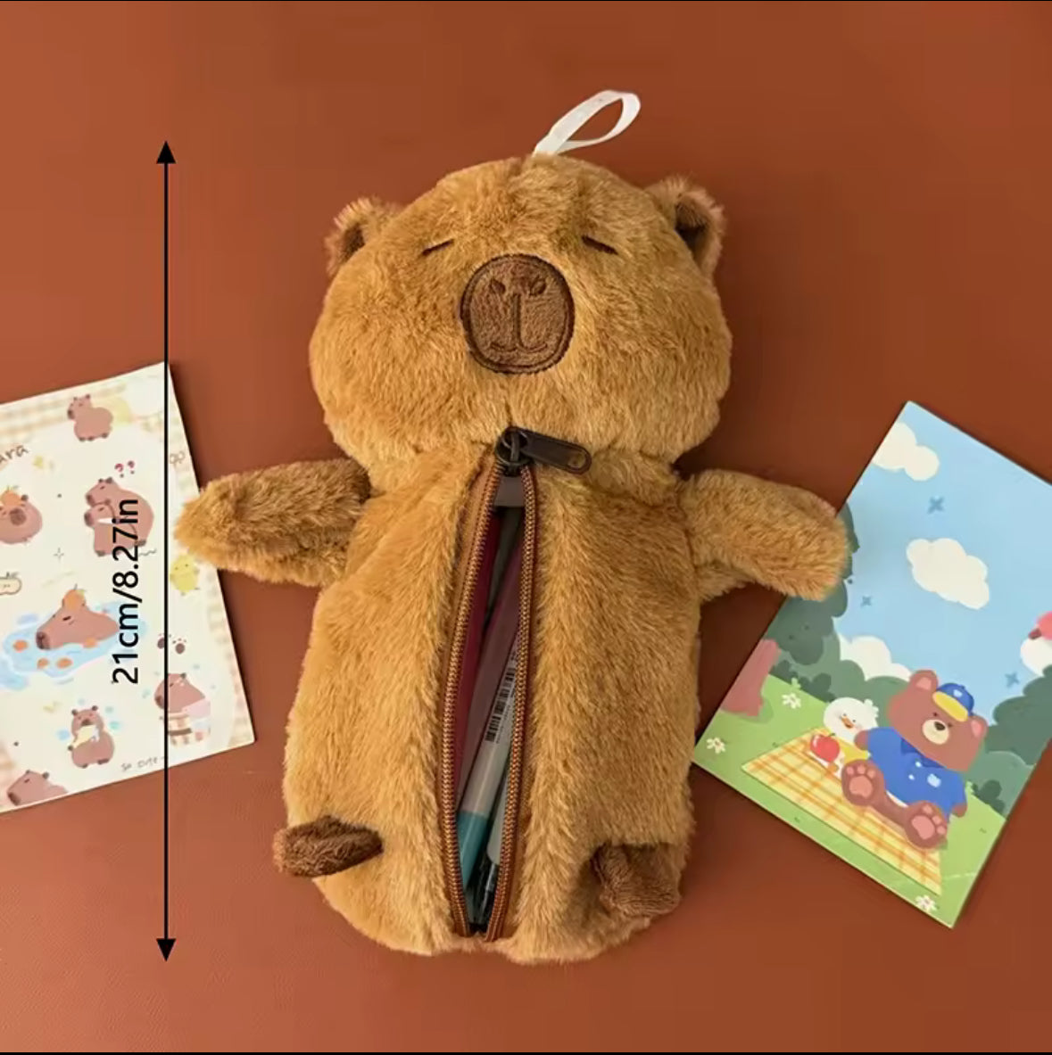 Estuche Peluche Capibara