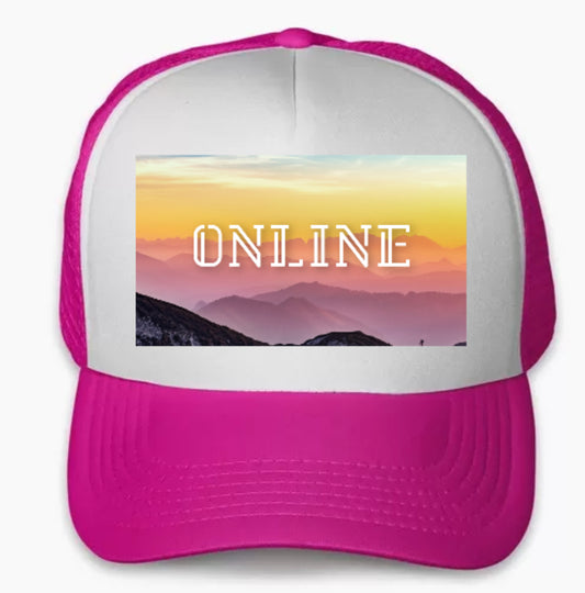 Gorra Online Pink
