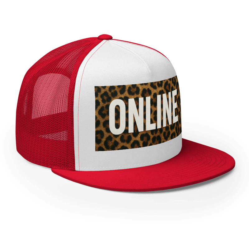 Gorra Online Red Leopard