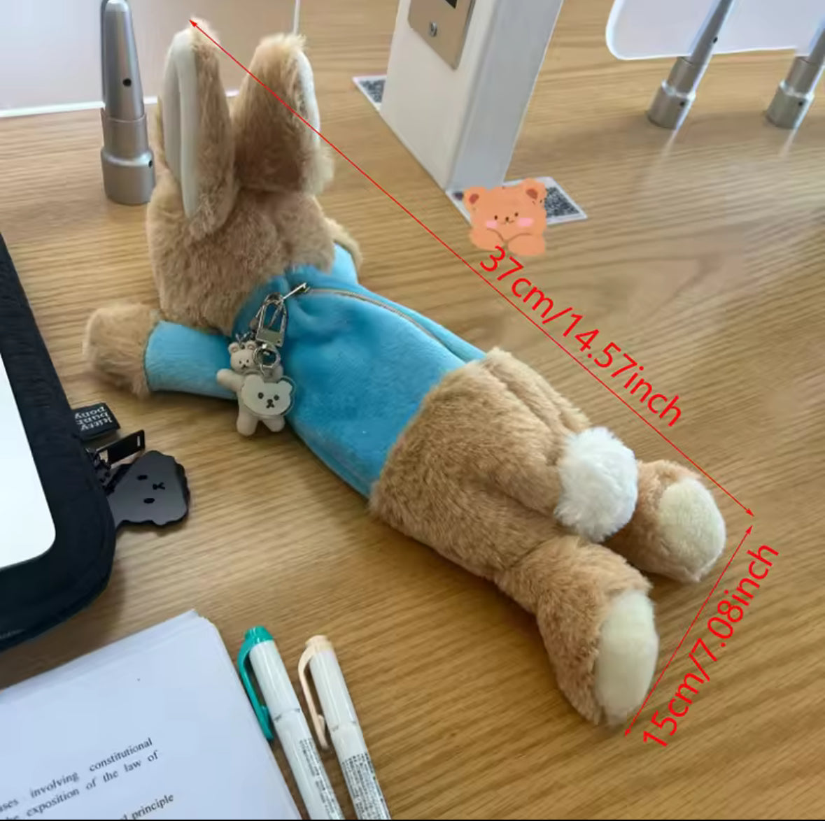 Estuche Peluche Conejo