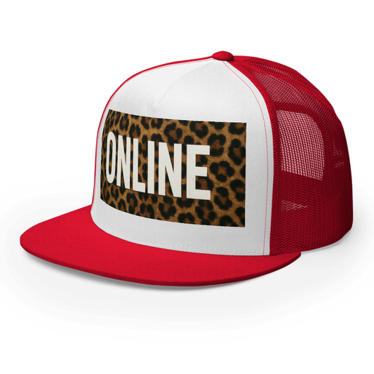 Gorra Online Red Leopard