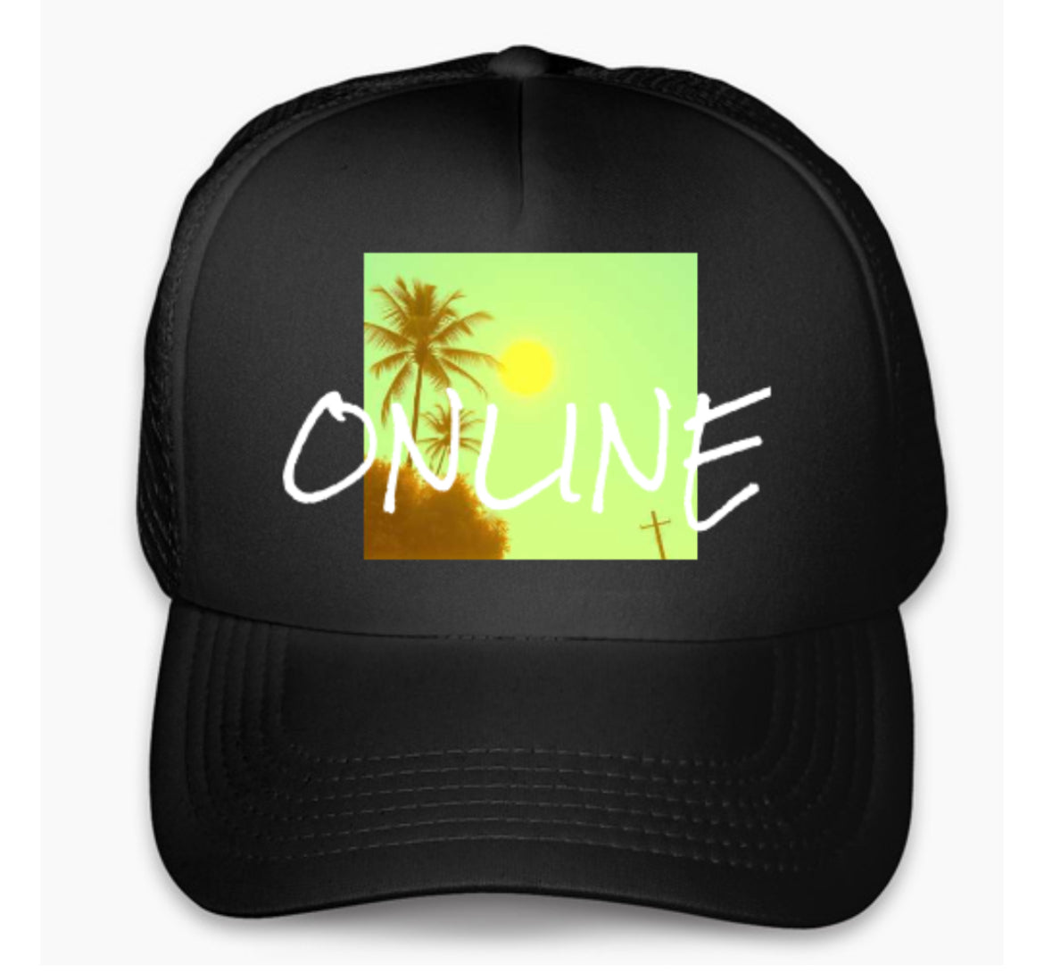 Gorra Online Black/Palm